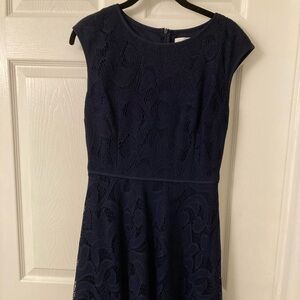 Wisp navy lace dress